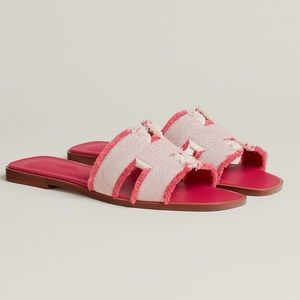 Authentic Hermes Oran Sandals